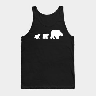 Mother Bear and Cubs Tank Top